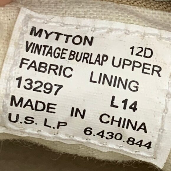 Polo Ralph Lauren Mytton Slip-On Canvas Shoes Men's Size 12 - Picture 7 of 7